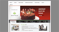 Desktop Screenshot of health360.in